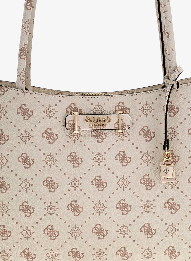 GUESS Carrie Logo  Tote Bag - Image 3